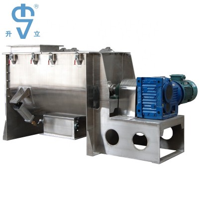 Horizontal Ribbon Mixer Mixing Machine For Protein Powder / Food Powder