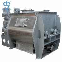 Stainless steel dry mortar powder paddle mixer machine